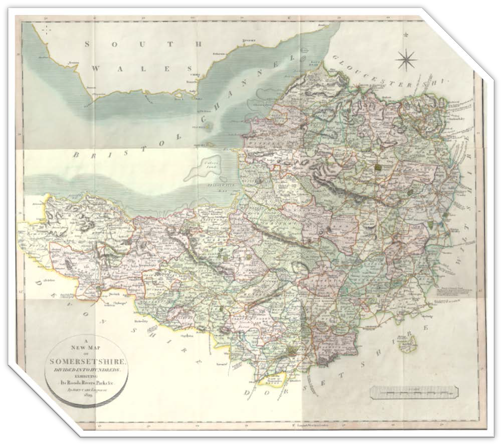 Reconstruction of the Somerset County map