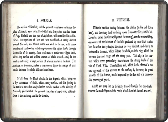 Description of the atlas counties from: A Memoir to the Map and Delineation of the Strata of England and Wales with part of Scotland by William Smith (1815)