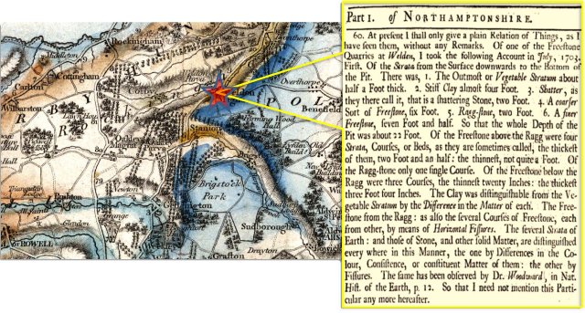 John Morton’s description of the sequence later known as the Great Oolite